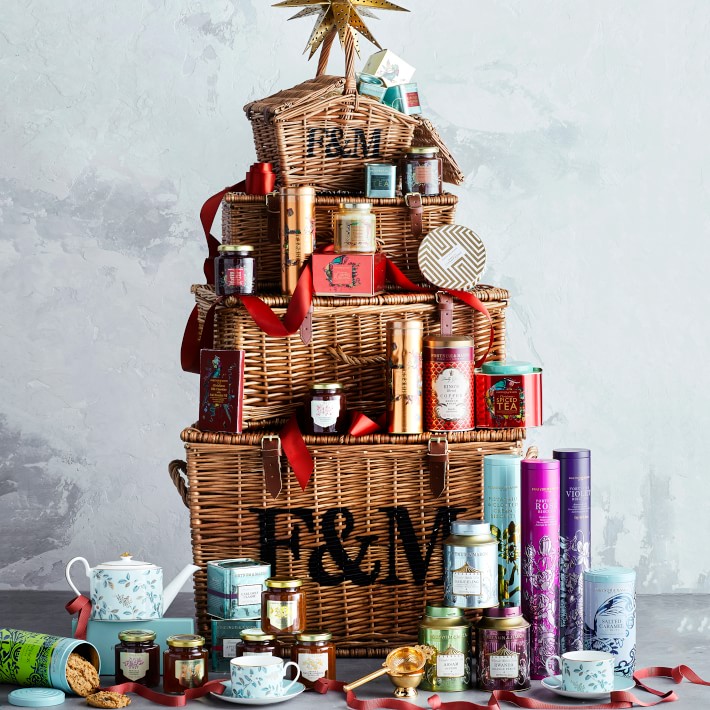 Fortnum &amp; Mason Christmas Express Gift Basket | Williams Sonoma