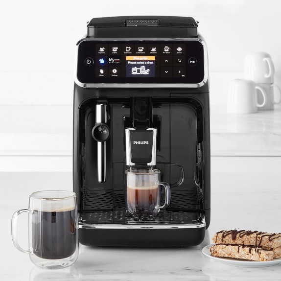 Philips 4300 Fully Automatic Espresso Machine With Classic Milk Frother Williams Sonoma