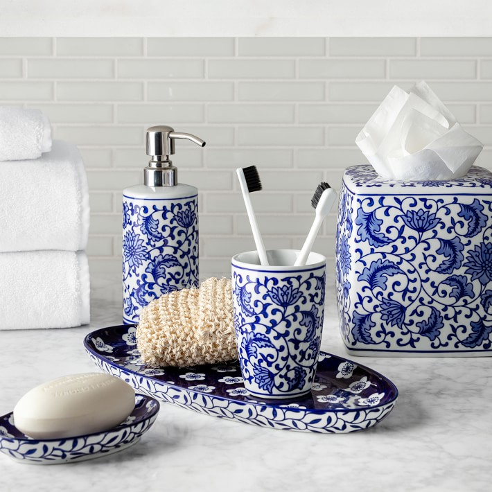 chinoiserie soap dispenser