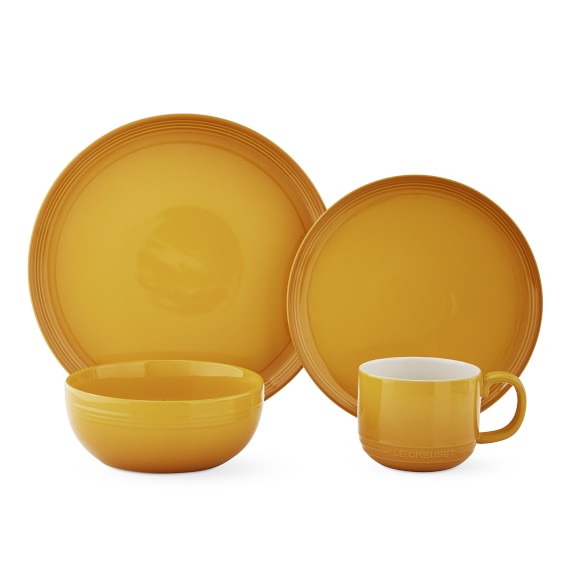 Le Creuset Coupe 16 Piece Dinnerware Set Williams Sonoma