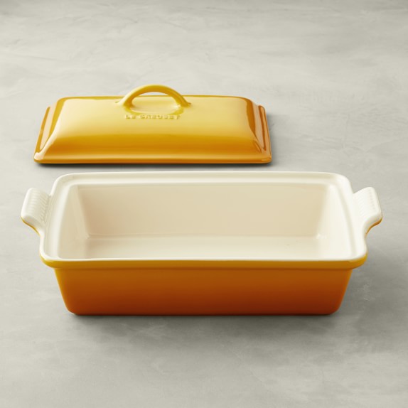 le creuset lasagna pan with lid