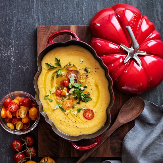 Staub Cast-Iron Tomato Cocotte | Williams Sonoma