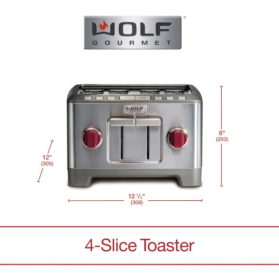 dimensions of a toaster