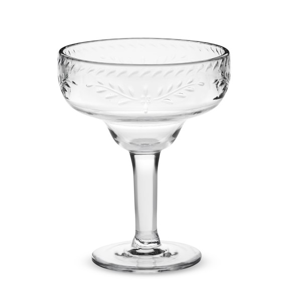 Sonora Outdoor Etched Tritan Margarita Glasses Set of 6