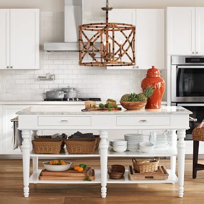 42 kitchen island with turned legs