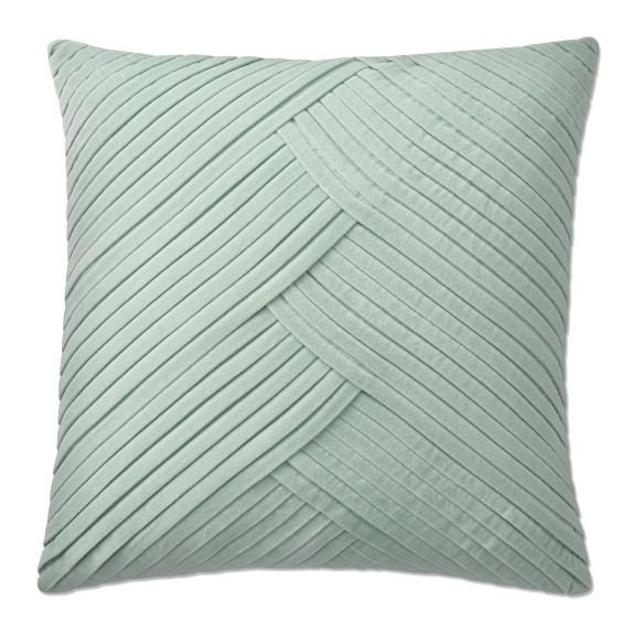 pleated pillow case