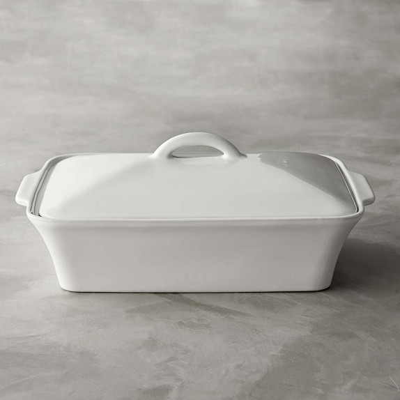 rectangle casserole dish with lid