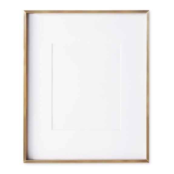 Antique Brass Gallery Wall Frames Williams Sonoma Antique Brass Gallery Wall Frames Williams Sonoma