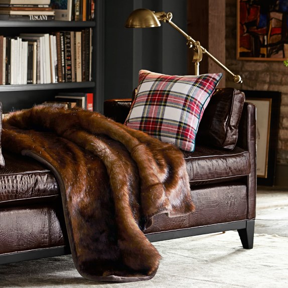 tartan throw pillows