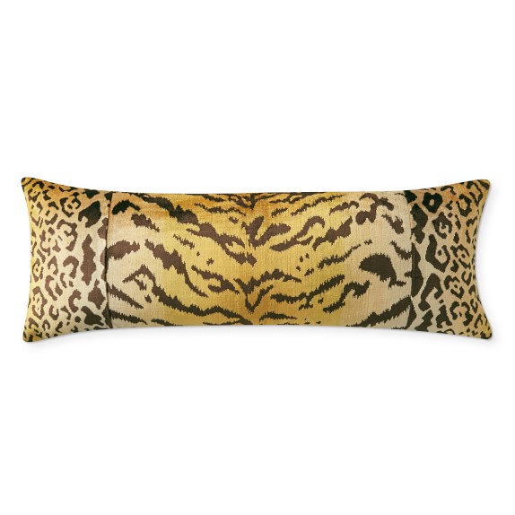 scalamandre leopard pillow