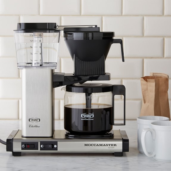 geef de bloem water Vermeend heuvel Moccamaster by Technivorm 10-Cup Coffee Maker with Glass Carafe | Williams  Sonoma