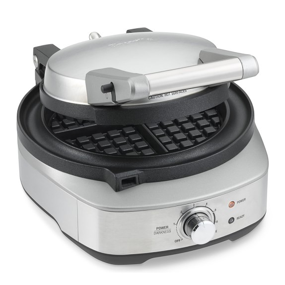 breville the no mess waffle maker bwm520bss