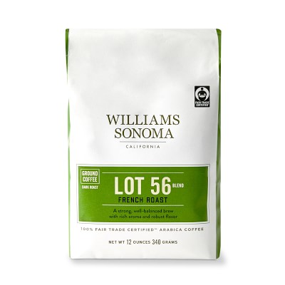 Williams Sonoma Fair Trade Coffee, French Roast