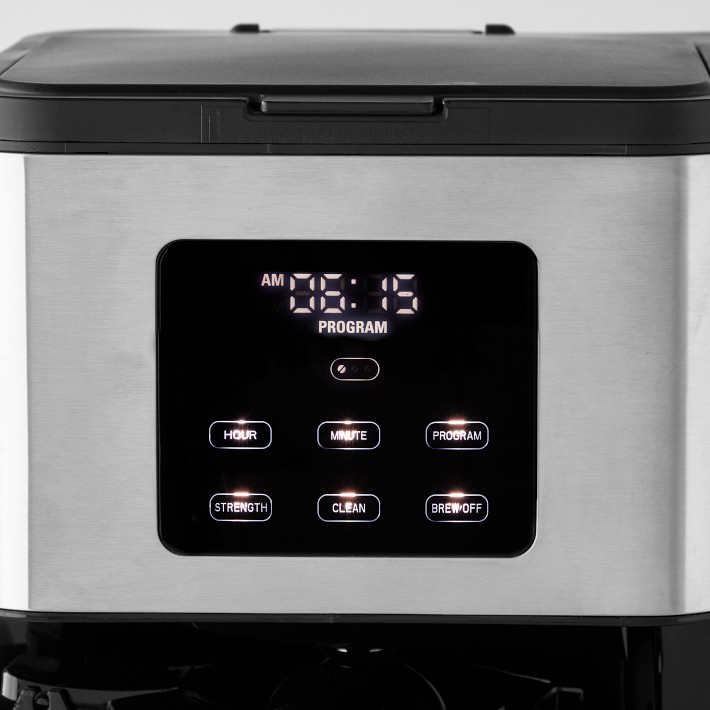 Brim 18Cup Touchscreen Coffee Maker Williams Sonoma