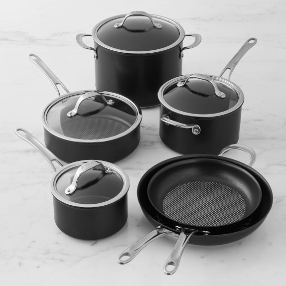 Graphite Anolon 83848 4-Piece Hard Anodized Aluminum Cookware Set 