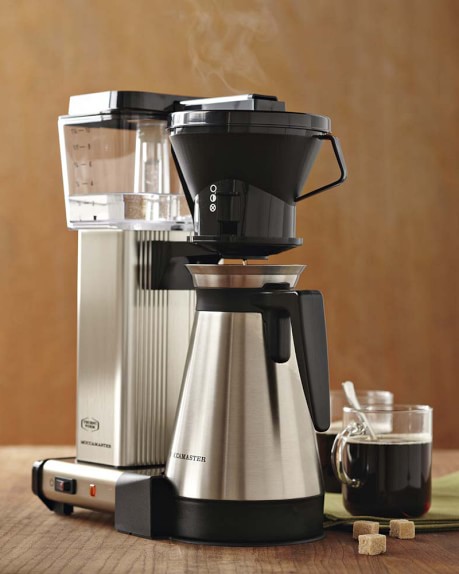 Moccamaster by Technivorm Manual Drip Stop Coffee Maker with Thermal Carafe