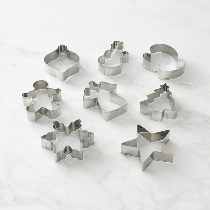 Williams Sonoma Holiday Basic Cookie Cutter, Set of 8 Williams Sonoma