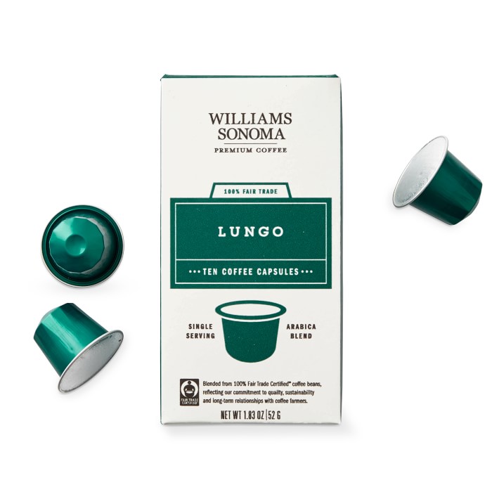 Williams Sonoma Coffee Capsules, Lungo Williams Sonoma CA Williams