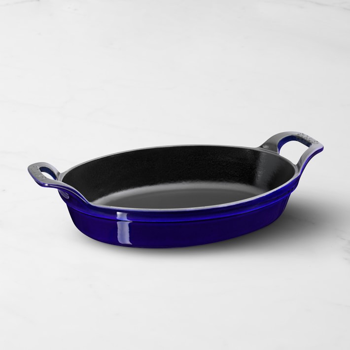 Staub CastIron Oval Gratin Baking Dish Williams Sonoma