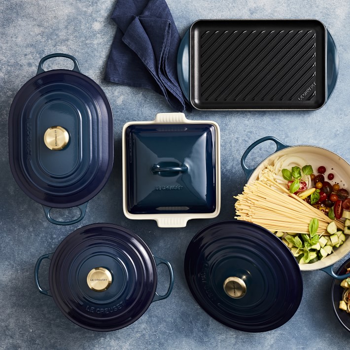 Le Creuset Enameled Cast Iron Skinny Grill | Williams Sonoma CA ...