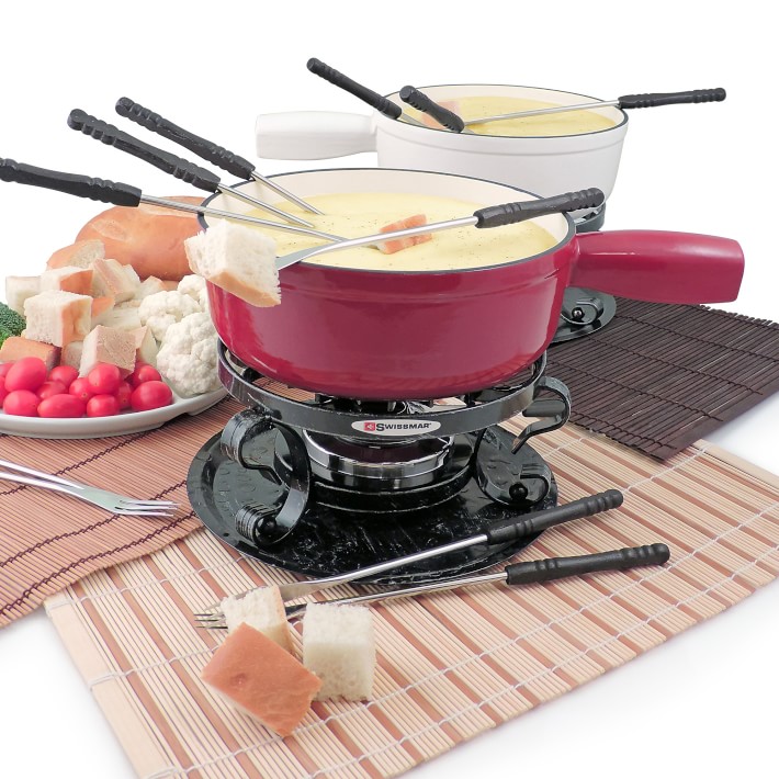 Lugano Cast Iron Fondue Pot Williams Sonoma