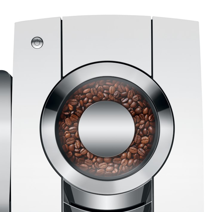 JURA Z10 Aluminum White Fully Automatic Espresso Machine Williams Sonoma