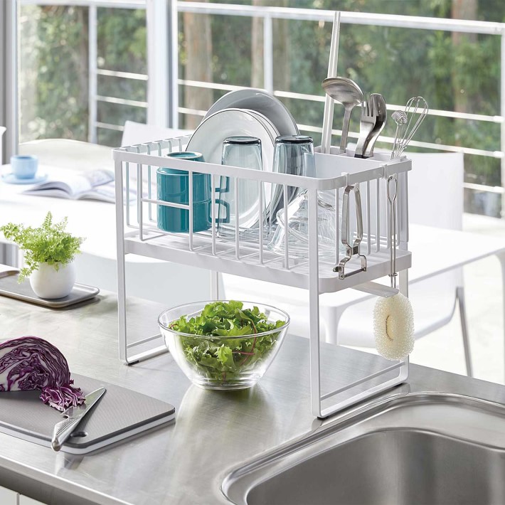 Yamazaki Home Tower TwoTier Dish Rack Williams Sonoma