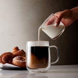 Double-Wall Glass Coffee Mugs