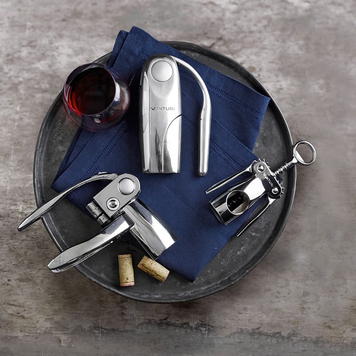 Vinturi Traditional Lever Wine Opener Williams Sonoma