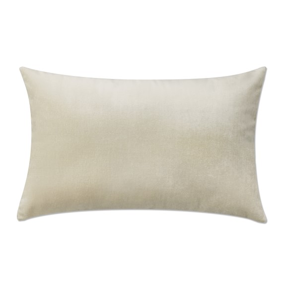 Williams Sonoma Zardozi Falcon Velvet Pillow Cover 22" Moss Green New