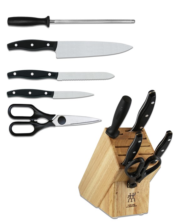 Zwilling J.A. Henckels Twin Signature 6Piece Knife Block Set