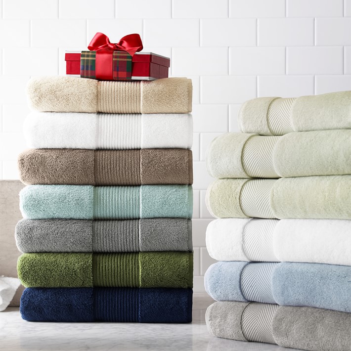 Chambers® Hydrocotton 600Gram Bath Towels Williams Sonoma