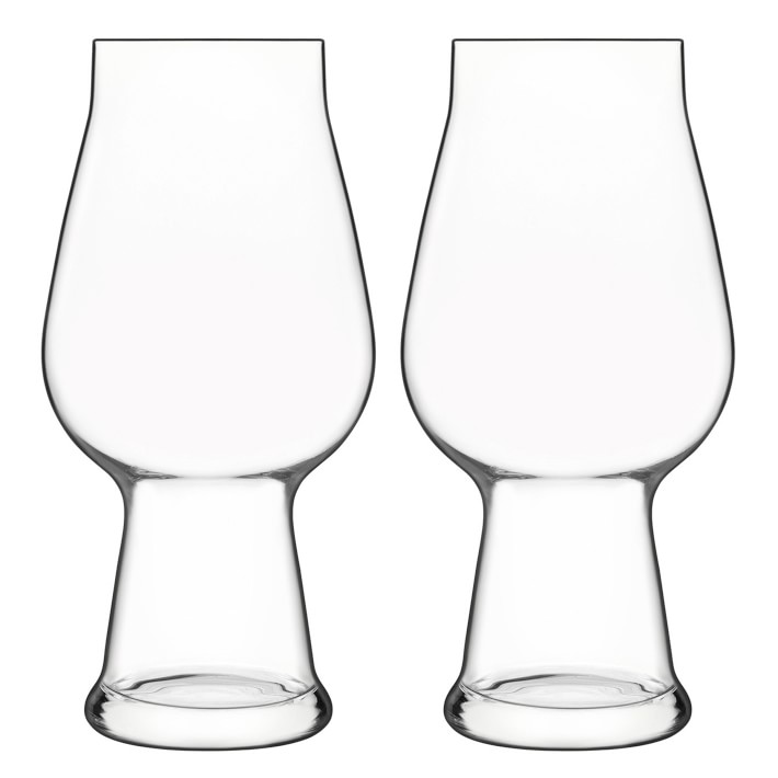 Luigi Bormioli Birrateque Craft Beer Ipa Glasses Set Of 2 Williams Sonoma