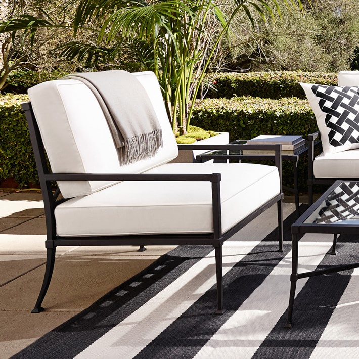 Bridgehampton Outdoor Club Chair Patio Furniture Williams Sonoma