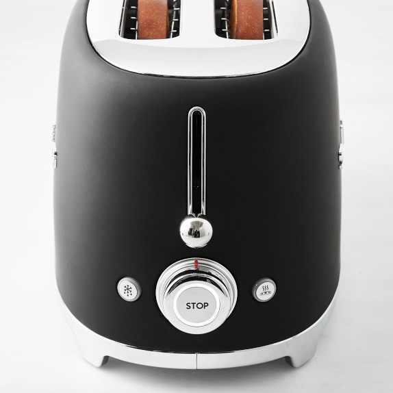 New Smeg TSF01GOUK Gold 50s Retro Style 2 Slice Toaster 2 Year Warranty 