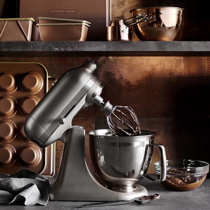KitchenAid® Artisan Mini Stand Mixer with Flex Edge Beater, 3.5Qt. Williams Sonoma