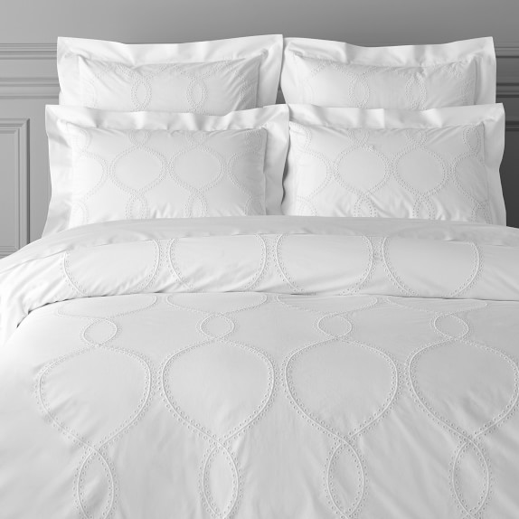 eyelet duvet cover queen