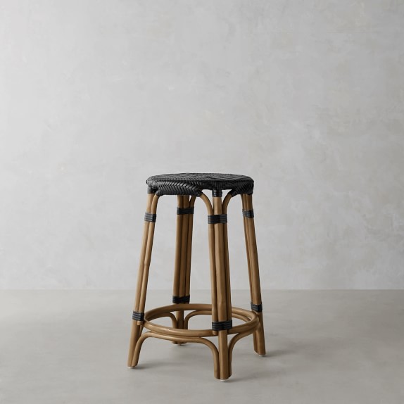 french bistro backless counter stools