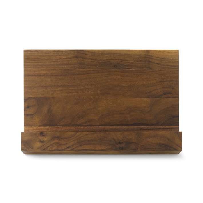 Walnut Cookbook Holder Cookbook Stand Williams Sonoma