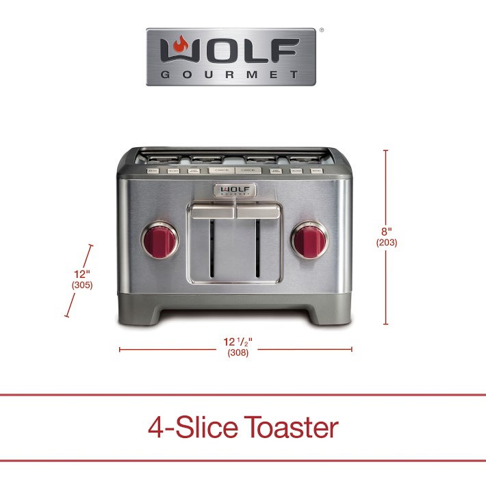 Wolf Gourmet 4Slice Toaster Williams Sonoma