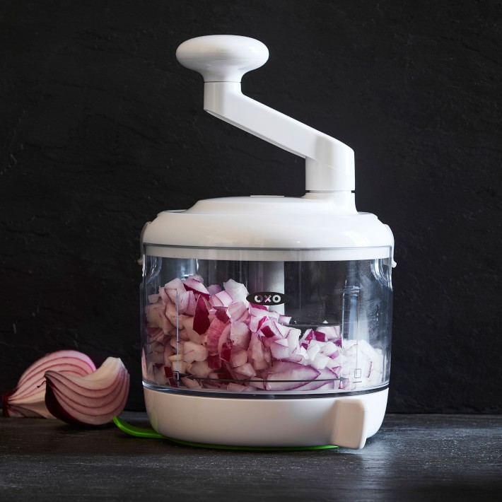 OXO Manual Food Processor Food Chopper Williams Sonoma
