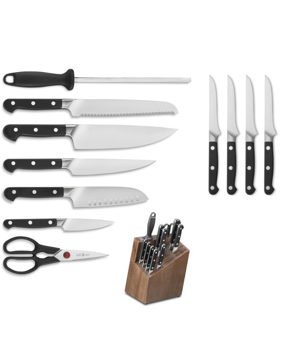 Zwilling J.A. Henckels Pro 12Piece Knife Block Set Williams Sonoma