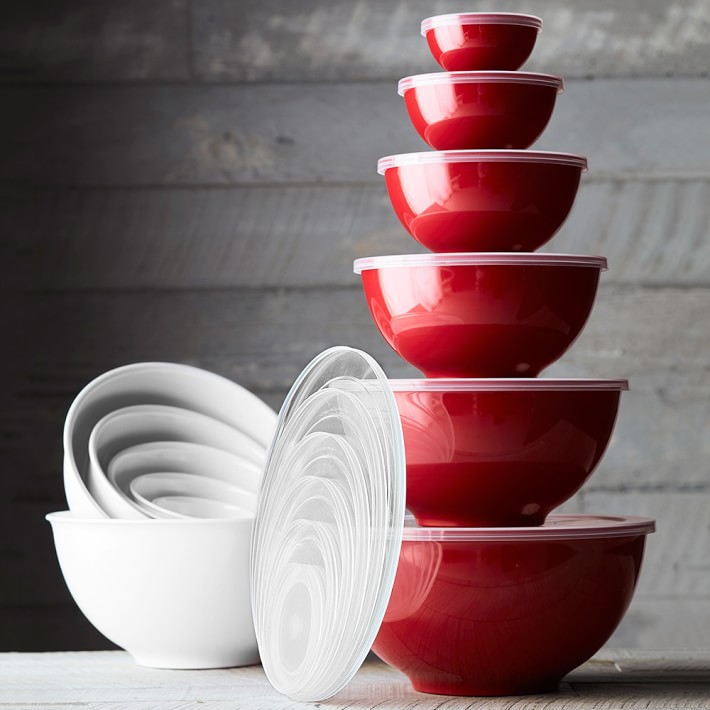 mixing bowl with lid set