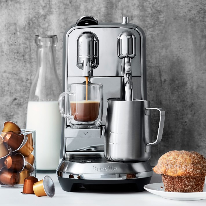 Nespresso Creatista Plus Espresso Machine by Breville | Williams Sonoma