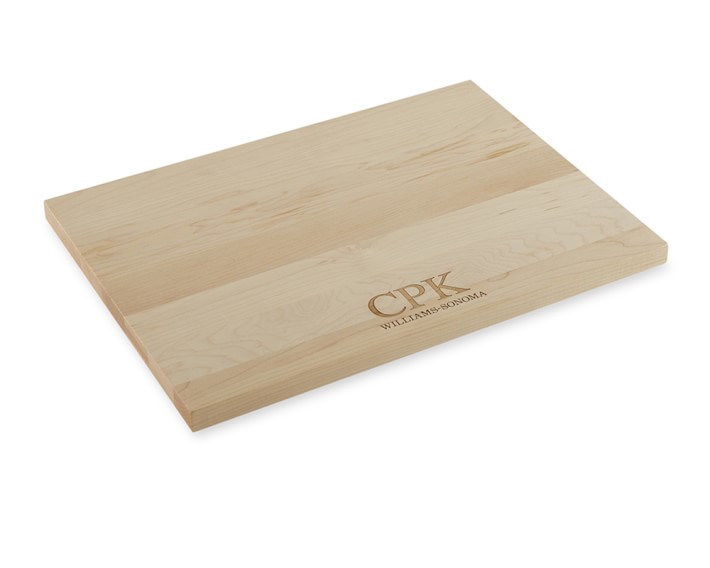 Williams Sonoma Prep Maple Wood Cutting Board Williams Sonoma