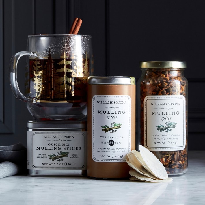 Williams Sonoma Mulling Spice Sachets Cocktail Mixer Williams Sonoma