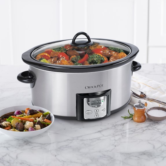 crock pot 4 qt digital slow cooker