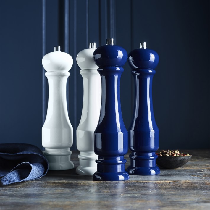 Williams Sonoma Lacquered Salt & Pepper Grinders Williams Sonoma