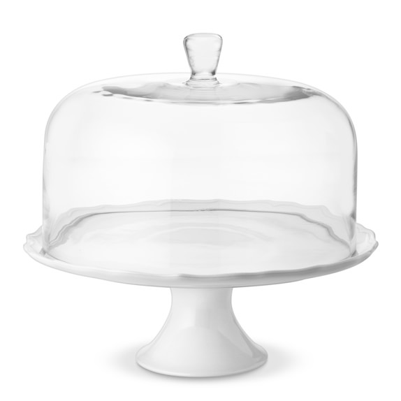 Culinary Concepts Antiqued Glass Medium Cake Dome 