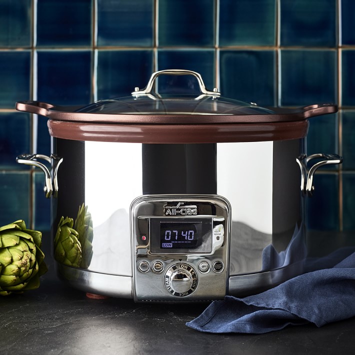 AllClad Gourmet Electric Slow Cooker 5Qt. Williams Sonoma